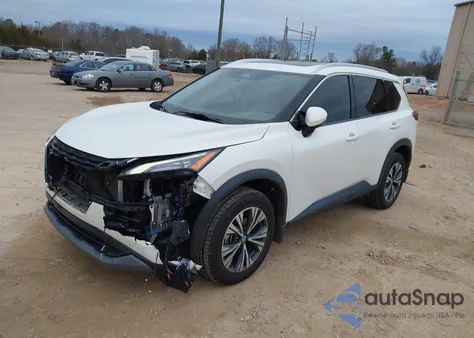 2021 Nissan Rogue Sv Fwd from USA, damaged, VIN 5N1AT3BA8MC791770